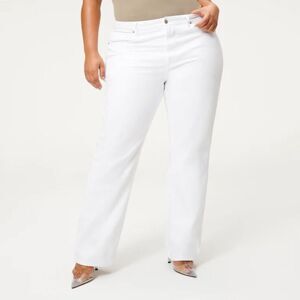 Good American Good 90s White Jeans 14